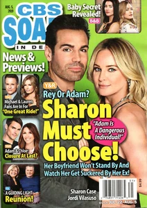 CBS Soaps In Depth Magazine Aug. 5 2019 Jordi Vilasuso Sharon Case Mark Grossman - Picture 1 of 3