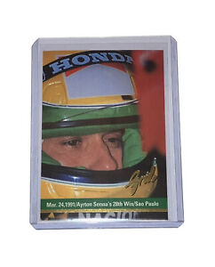 Ayrton Senna 1992 Grid #188 Formula One PSA INVESTMENT 📈 Low Pop