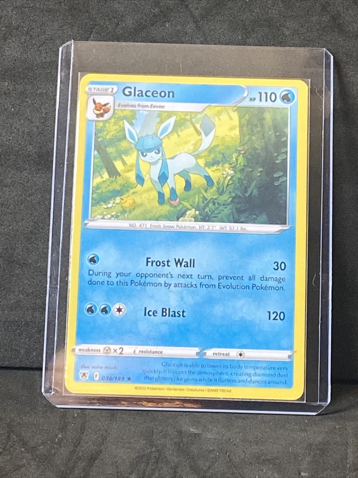 Pokemon Astral Radiance Glaceon 38/189 - Image 1 of 1