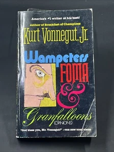 Wampeters, Foma & Granfalloons (Opinions) Kurt Vonnegut, Jr 1976 1st Dell PB VTG - Picture 1 of 4