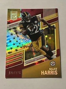 2022 Donruss Elite Najee Harris #19 Red Aspirations #d /275 Pittsburgh Steelers - Picture 1 of 2