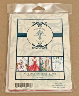 Tarjetas de felicitación Mirabilia Designs / Nora Corbett "Hadas y damas" MNC1002 Foto 1 de 2