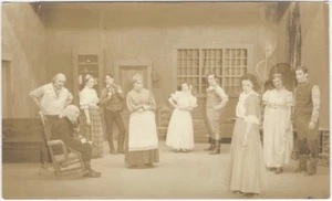 Concord New Hampshire Teatro Teatro Obra Actores Actrices Disfraces Años 1910 Foto - Imagen 1 de 2