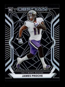 2020 OBSIDIAN #196 JAMES PROCHE RC BALTIMORE RAVENS - Picture 1 of 1