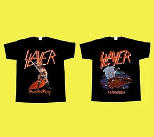 SLAYER SHOW NO MERCY POSTMORTEM NEW BLACK T-SHIRT 3 4 5 XL - Picture 1 of 10