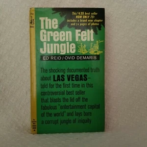 Vintage Paperback Book "The Green Felt Jungle" 1st Printing June 1964  - Picture 1 of 6