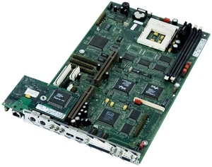 FUJITSU A9930194F SOCKET 2X SDRAM + RISER 2X PCI 3X ISA - Photo 1/2
