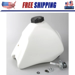 Fuel Gas Tank for Honda 1997-00 XR 70 1988-00 XR 80 XR 100 White - Picture 1 of 11