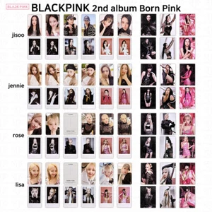 BlackPink 2nd Album Born Pink Photocard Postcard Instant Films Large Photocard - Picture 1 of 122