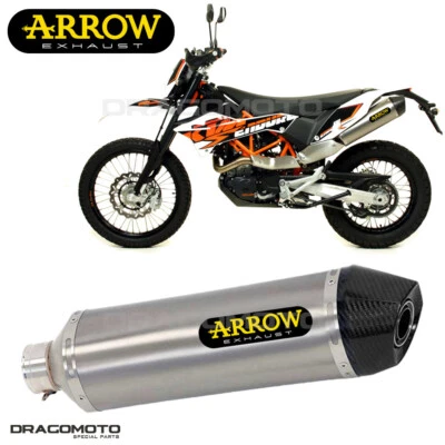 Silenziatore KTM 690 ENDURO / R 2011 2012 ARROW Titanio CC RACE-TECH Foto 1 de 4