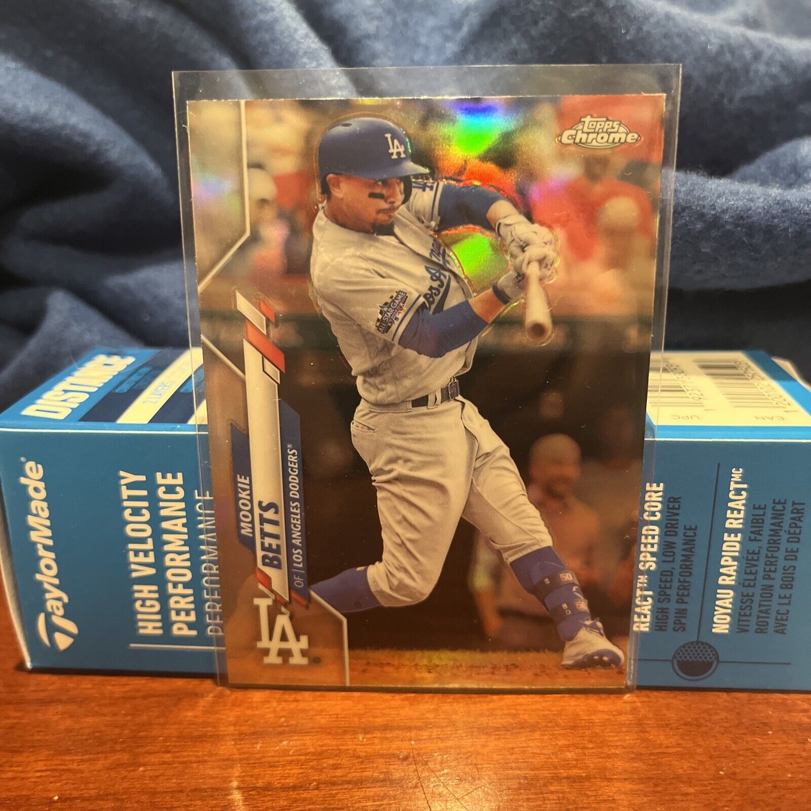 2020 Topps Chrome Prism Refractor #100 Mookie Betts