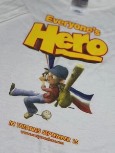 2006 Everyone’s Hero Movie Promo YOUTH Small 6/7 Rare Kids Disney Pixar Fox - Picture 1 of 5