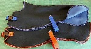 ABRIGO DE CASA TRANSPIRABLE GREYHOUND/LURCHER ACOLCHADO RESISTENTE NYLON EXTERIOR# - Imagen 1 de 4