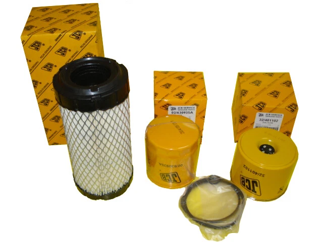 JCB 8014, 8015, 8016, 8017, 8018 Filter Kit Air, Oil, Fuel Perkins 103.10 Eng