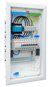 Unterverteilung ABB Sicherungskasten Unterputz Aufputz Hohlwand verdrahtet - Bild 1 von 37