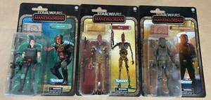 Star Wars The Black Series The Mandalorian Credit Collection Three Figure Lot - Bild 1 von 5