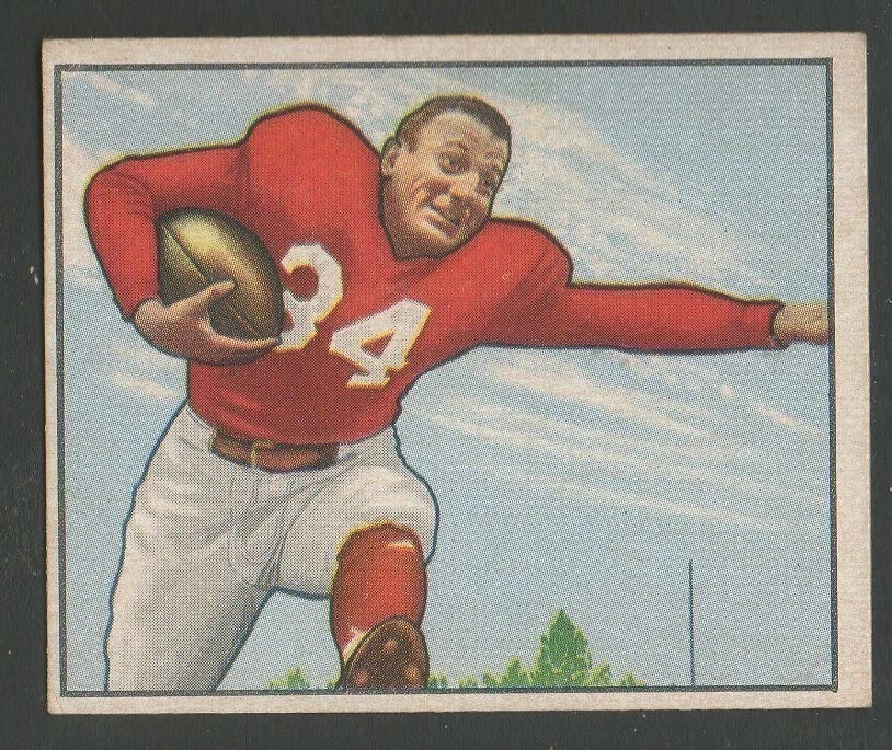 1950 Bowman Football Card #93 Marlin "Pat" Harder-Chicago Cardinals Ex Card - Image 1 of 1