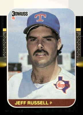 1987 Donruss #550 Jeff Russell - Image 1 of 2