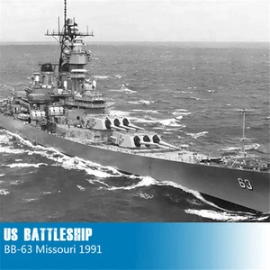 Trompeter 05705 1/700 EE. UU. BB-63 Missouri 1991 Kit Modelo Buque de Guerra Estático - Imagen 1 de 8