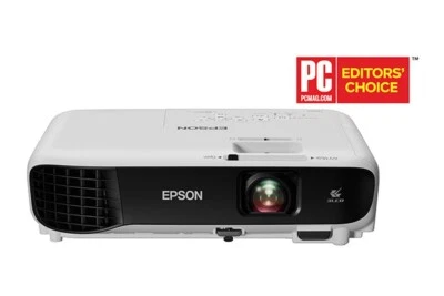 Epson EX3260 Model H842A SVGA 3LCD Projector - With Remote - Image 1 of 4