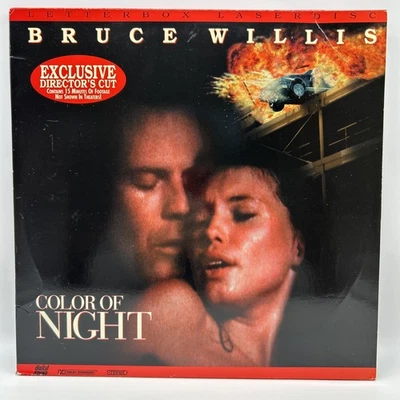 Color of Night Laserdisc Letterbox Edition, Bruce Willis Foto 1 de 4