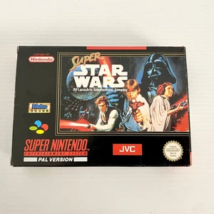 Super Star Wars + Caja, Inserto, Manual - SNES - EN MUY BUEN ESTADO - Probado y funcionando - Imagen 1 de 9