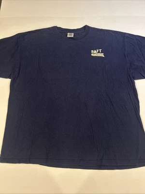 Camisa azul masculina Raft Yough River tamanho GG - Imagem 1 de 4