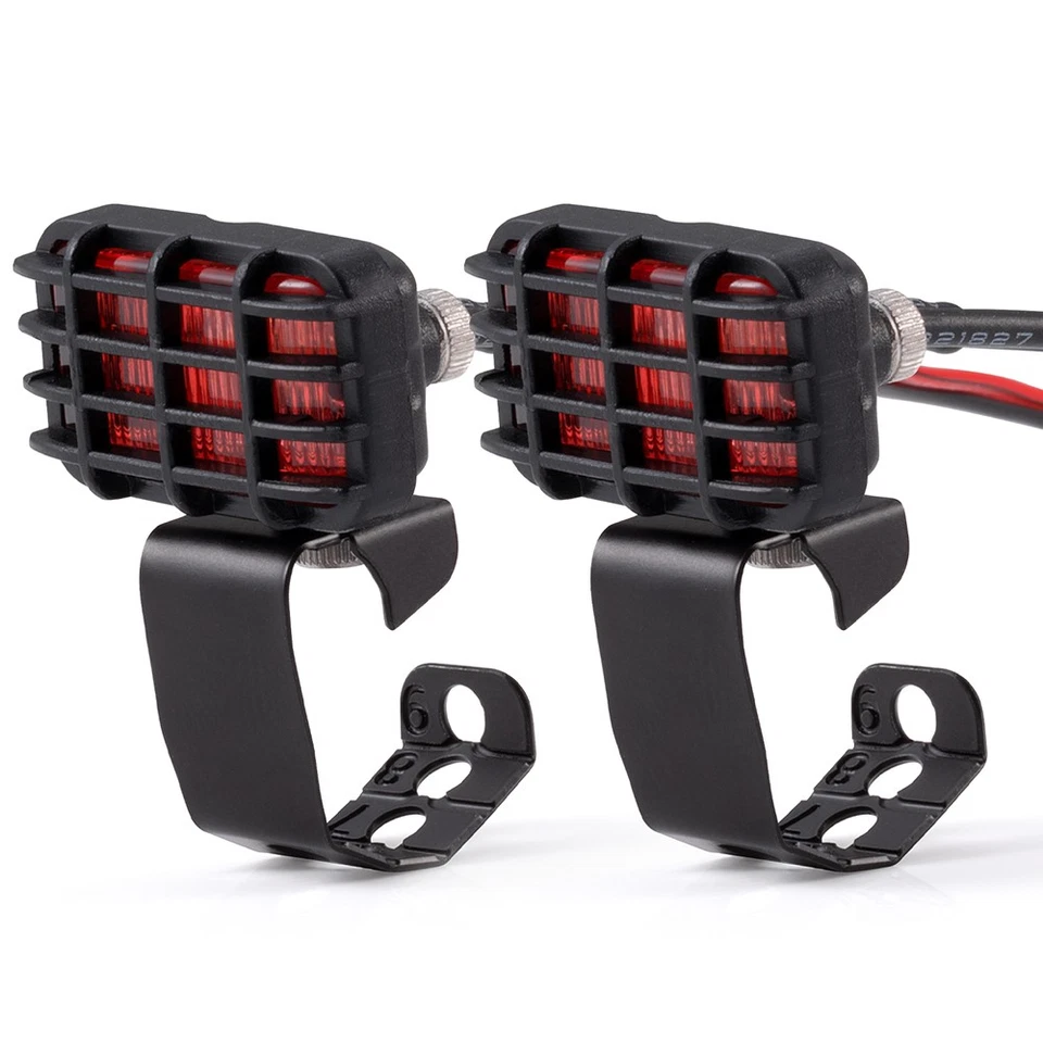 RC Car LED Lights Headlight for 1/10 TRX4 TRX6 SCX10 Round Square Spotlight - Image 1 of 1