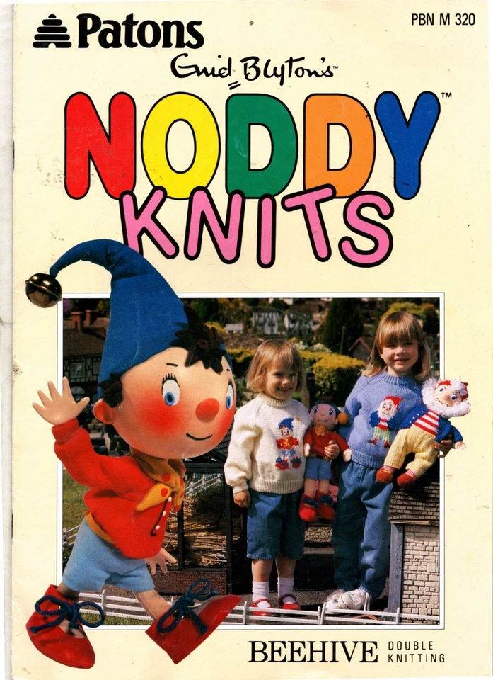 Patons Enid Blyton's Noddy Knits 320 booklet knitting patterns clothing and toys - Image 1 of 1
