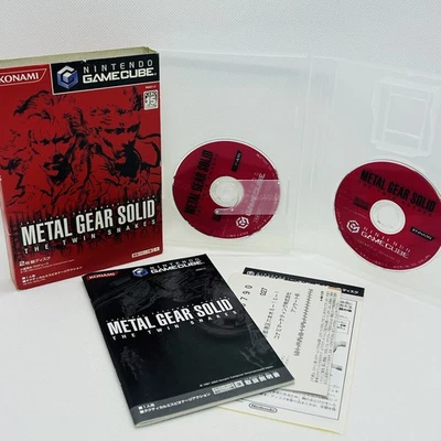 GameCube Metal Gear Solid The Twin Snakes Japan import Nintendo GC Kojima MGS - Image 1 of 4