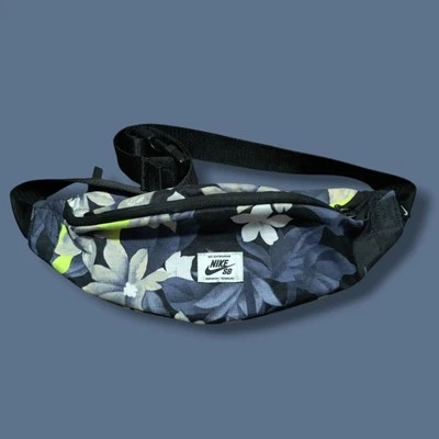 Nike SB Hip Pack Riñonera Riñonera Cintura Bolso Floral Playa Hawaiano Bandolera Correa Foto 1 de 4