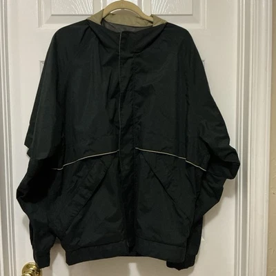 Chaqueta cortavientos repelente al agua para hombre Mizuno Performance Wear cremallera completa XL Foto 1 de 3