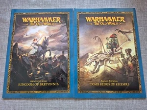 2 X Diario Arcano Warhammer El Viejo Mundo Nuevo P&P Gratis - Imagen 1 de 2