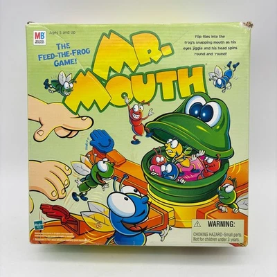 VINTAGE Mr Mouth Game COMPLETE WORKS MB 1999 Feed the Frog 90s Kids Slapping - Image 1 of 4