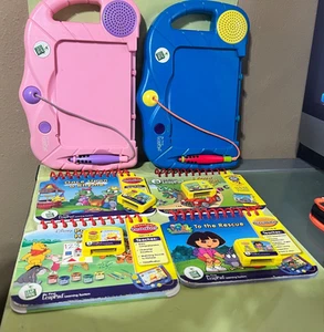 Leap Frog My First Leap Pad With 6 Books 5 Cartridges Tested And Works! - Picture 1 of 10