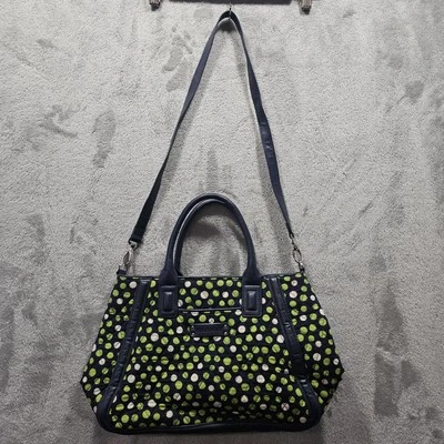 Vera Bradley 修剪秋千挎包带幸运圆点和海军装饰带肩带 — 第 1/4 张图片