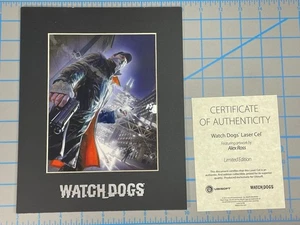 Watch Dogs Limited Edition Alex Ross Laser Cel Certificate of Authenticity COA - Picture 1 of 5