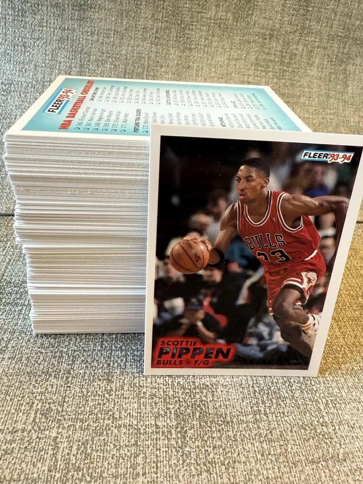 Lote de tarjetas de baloncesto 1993-94 - (185) tarjetas - sin duplicados - ¡Muchos miembros del Salón de la Fama! Foto 1 de 3