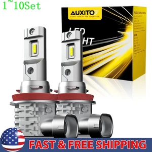 H8 2-Side LED Headlights Bulbs Kit High / Low Beam Lamps Canbus No Error 1-10Set - Picture 1 of 16