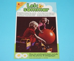WIGA LEG SOMMAR TOY CATALOG BRITAINS SINDY 1983 SWEDEN - Picture 1 of 6