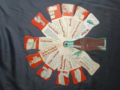 Coca-Cola Bottling Plant Die Cut Bottle TOUR Brochure High Quality & Sanitation - Image 1 of 4