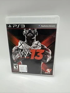WWE 13 2013 Sony PlayStation 3 2012 PS3 No Manual - Picture 1 of 4