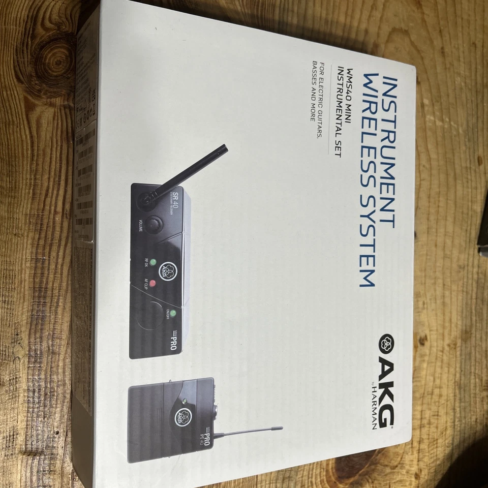 AKG WMS40 Mini Instrumental Set (US25C) Wireless Instrument Bodypack System - Image 1 of 4