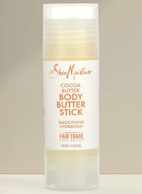 Shea Moisture Cocoa Butter Body Butter Stick Smoothing Hydration 1.5 oz NEW! - Image 1 of 4