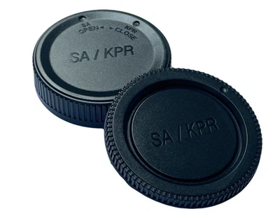 KOOD Kameragehäuse + Objektivdeckel hinten Set für Sigma SA Mount SD9 SD10 SD14 SD15 SD1