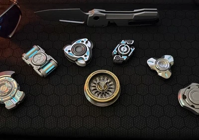 Spinner Lautie Carnival #7507 CuNi/Br Foto 1 de 4