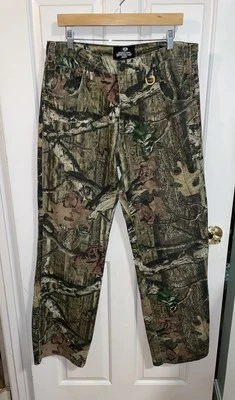 Pantalones de sarga camuflados Mossy Oak para hombre 34x34 (se adapta a 34-33) Infinity Break Up Hunting Foto 1 de 4