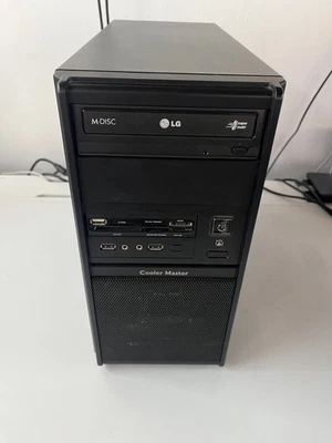 CASE COOLER MASTER - MINITOWER ATX + ALIMENTATORE 500W + MASTERIZZATORE DVD - Immagine 1 di 4