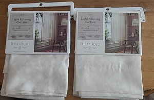 Panel de cortina de filtro de luz Farrah impreso - Lote umbral de 2 54x63 *443 - Imagen 1 de 3