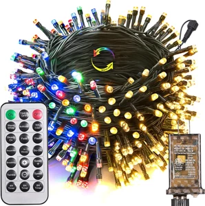 Color Changing Christmas Lights, 66FT 200 LED String Lights with Remote Timer Di - Picture 1 of 12